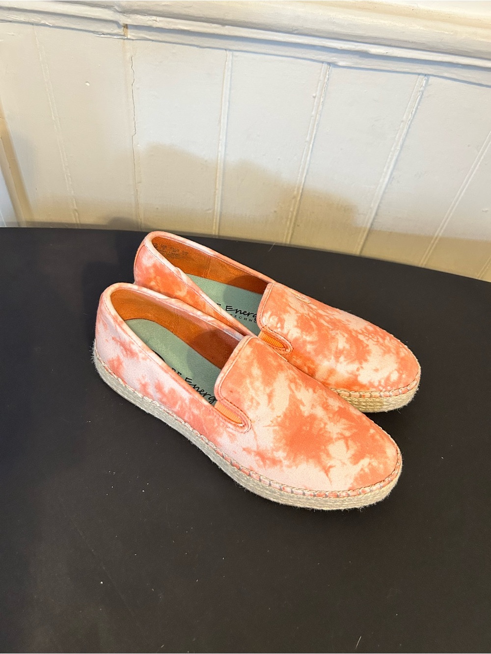 Dr. Scholl’s Far Out Espadrille Loafers/Dusted Clay Tie Dye/Size 6 M/NWOT
